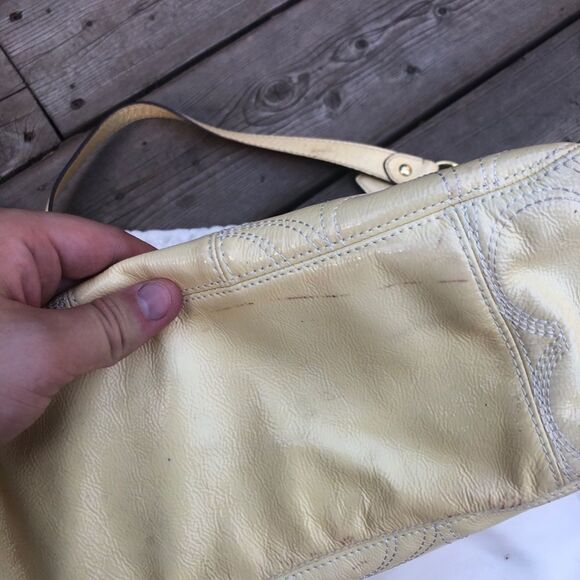 Rare Coach Purse Cream/White - Picture 11 of 16